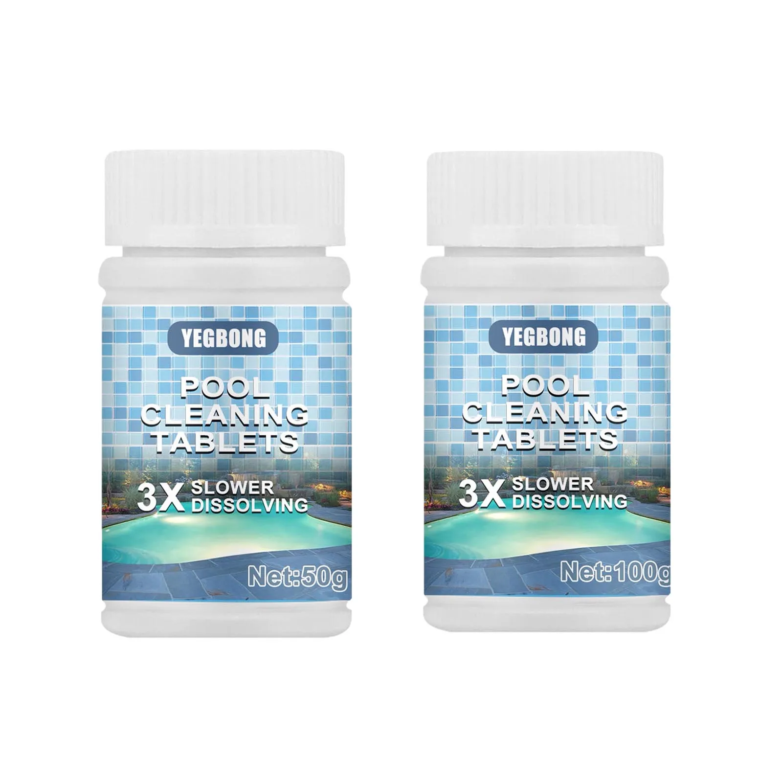 

Pool Cleaning Tablet Spa Maintenance Floating Water Clean Tablets Disinfectant Swimming Pool Clarifier Effervescent First-rate