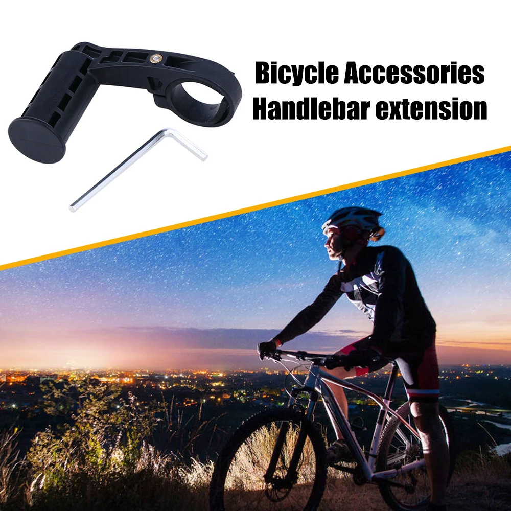 

Bike Handlebar Extender Lightweight Phone Mount Holder Bracket Extension for Speedometer Headlight Outdoor Accessories