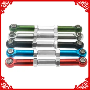 Рулевой тяга из легированной стали для радиоуправляемого хобби модели автомобиля 1-12 Wltoys 12429 пустыня Багги hopup части модернизированные детали