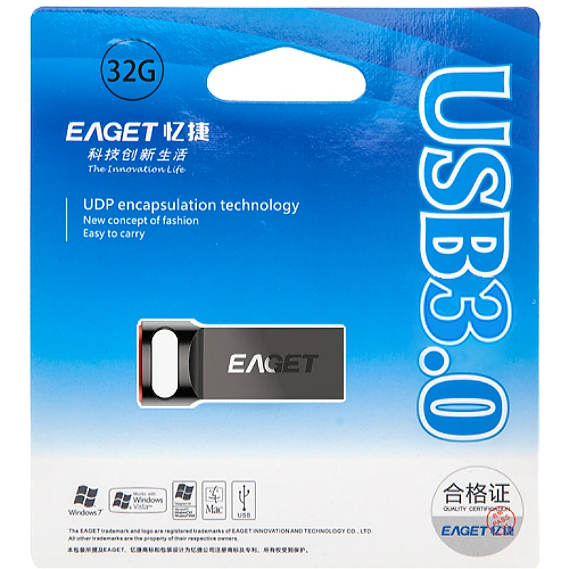 Флэш накопитель Eaget 128 ГБ 64 32 ГБ|USB флэш-накопители| |