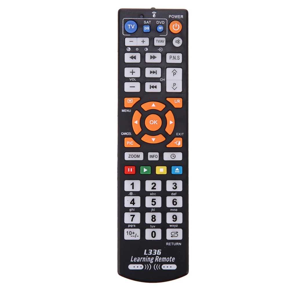 

Remote Control Controller ABS Plastic Copy Smart Learning 42 keys IR With Learn Function For TV CBL DVD SAT VCR HI-FI Universal