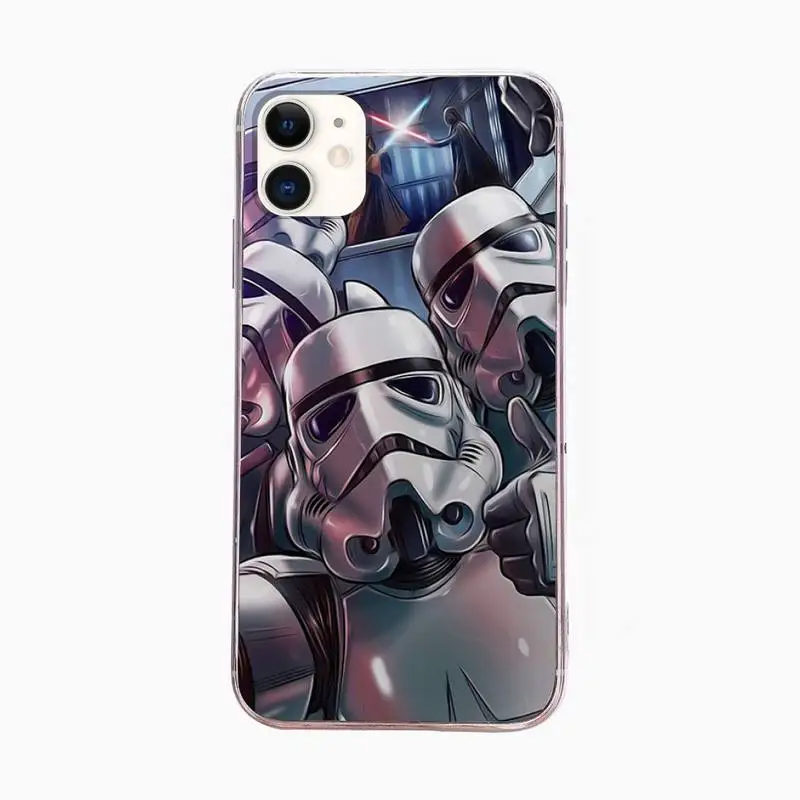 

Stars Wars Watercolor Phone Case For Iphone 6 6s 7 8plus X Xr 11 12 Mini Pro Max Fundas Cover