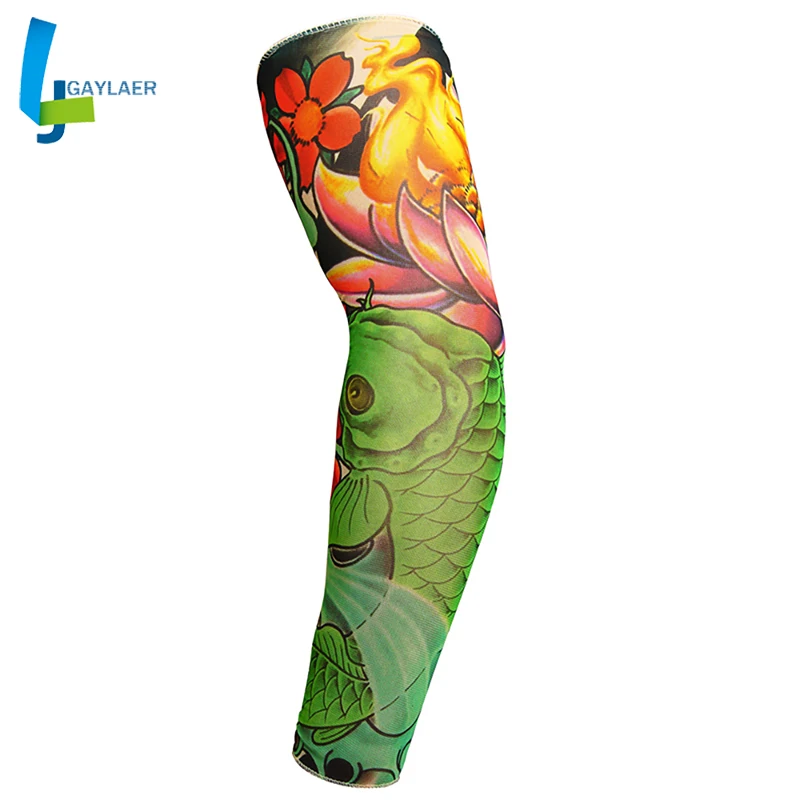 Мужские бесшовные теплые чулки JAER с черепами на рукавах для езды мотоцикле