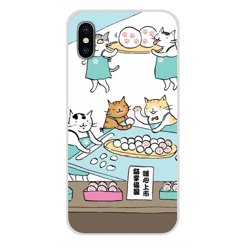 images 1 Прозрачный чехол из ТПУ с японским рисунком кота для Xiao mi 4 mi 5 mi 5s mi 6 mi A1 A2 5X6X8 9 Lite SE Pro mi Max Mix 2 3 2S - Цвет: images 1