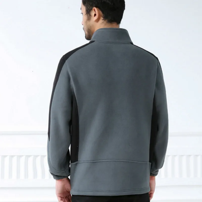 Мужская Флисовая куртка 5XL для активного отдыха рыбалки походов спорта