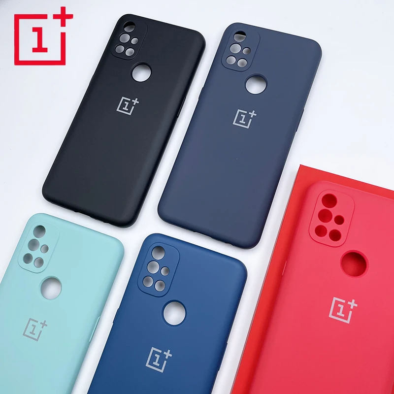 Чехол для OnePlus Nord N10 чехол из жидкого силикона задняя крышка 1 + One Plus N 10 5G мягкий