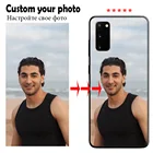 Персонализированный Чехол из ТПУ на заказ для телефона Samsung S20, S10, S9, S8 Plus, A70, A50, A60, A30, A20, чехол с индивидуальным дизайном, изображением имени и фото