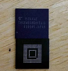 100% новый и оригинальный THGBMBG9D8KBAIG EMMC 64 Гб 153BGA | Электроника