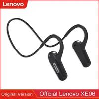 lenovo xe06 wireless headphones bone conduction earphone bluetooth 5 0 sport waterproof headsets stereo earbuds with microphone
