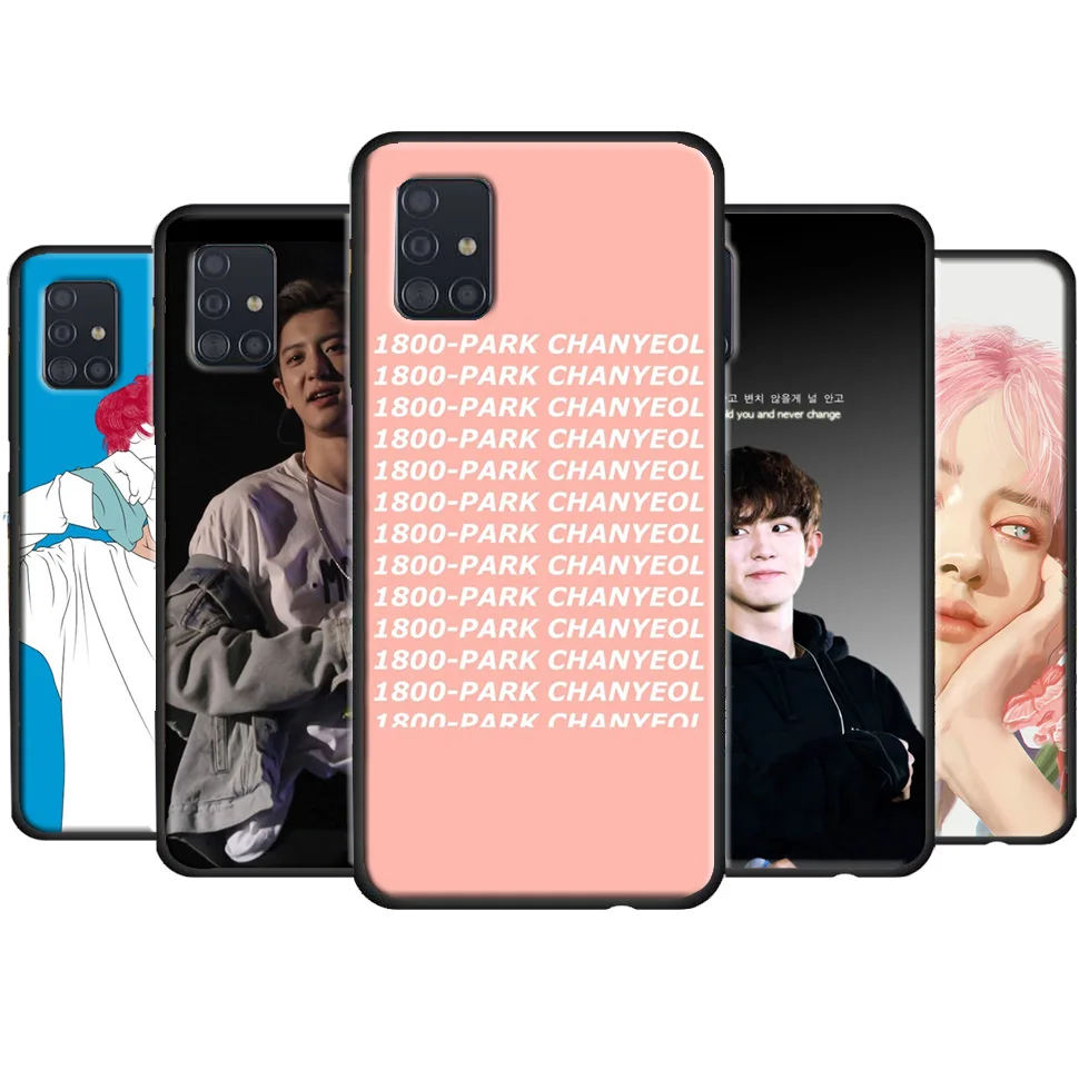 CHANYEOL EXO чехол для Samsung Galaxy A12 A32 A52 A72 A52S A21S Note 10 S10 Plus S20 FE S21 Ультра | Мобильные