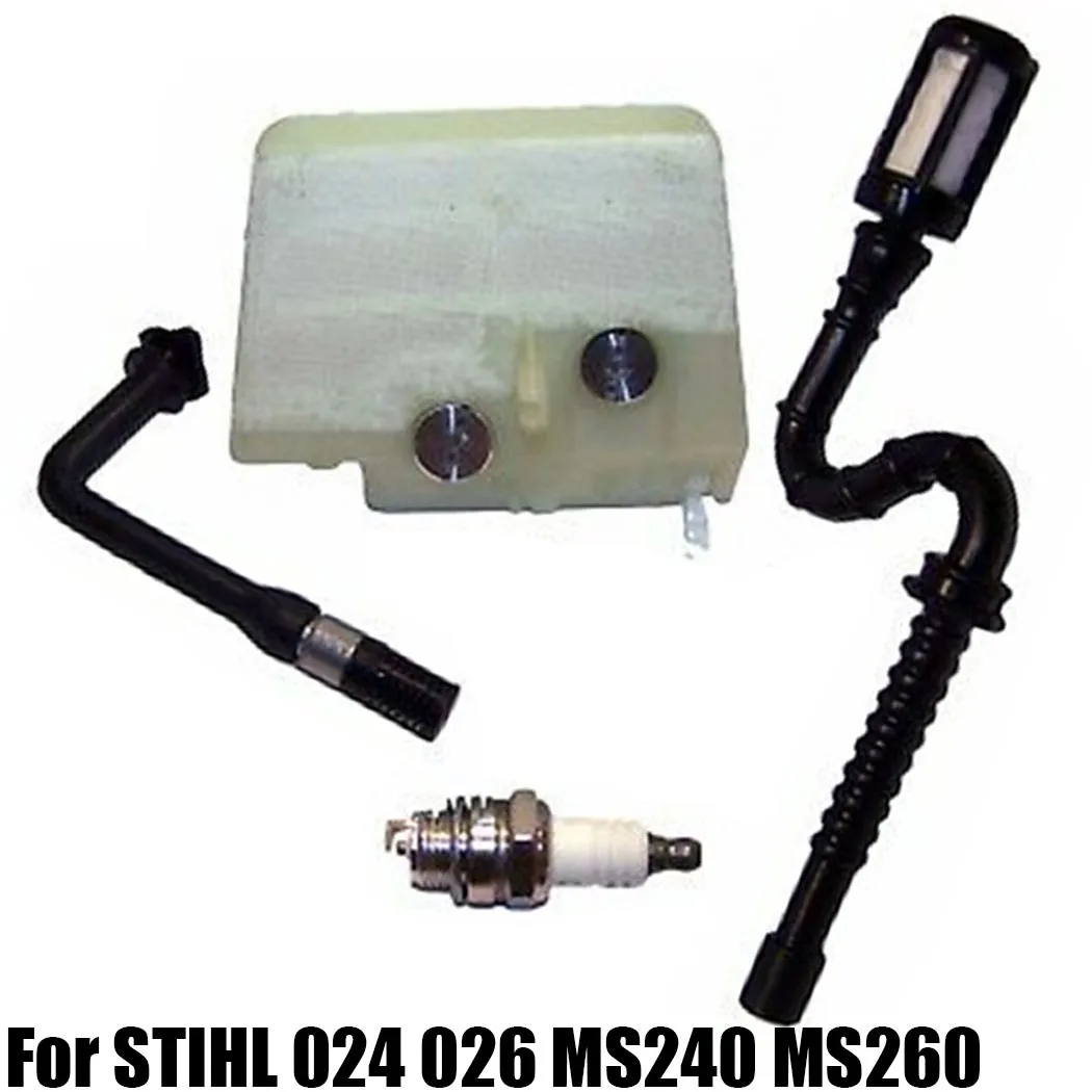 

Fuel Pipe Air Filter Spark Plug For Stihl 024 026 Ms240 Ms260 Air Filter Service Kit New 1121 120 1617