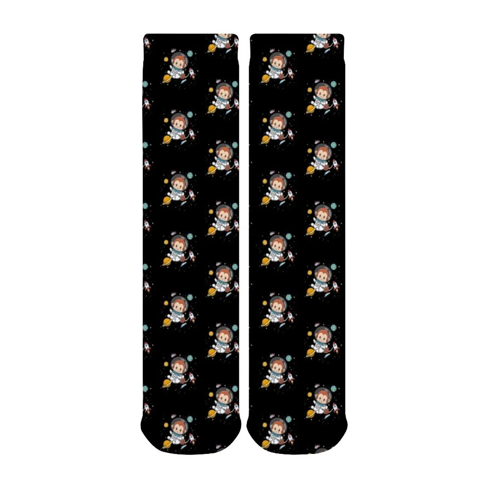 

Monkey Socks Teenage Sublimation Stockings Large Chemical Fiber Anti Slip Mid Indoor Socks