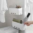 Многофункциональный выдвижной ящик Тип стеллаж для хранения перфорации Бесплатная настенный подвесной органайзер Ванная комната домашняя кухонная для хранения полки