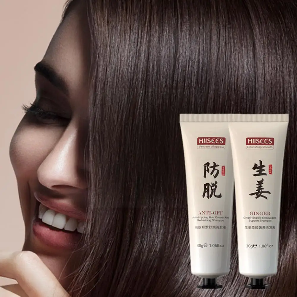 

30g Ginger Shampoo Nourishing Hair Anti-hair Loss Product Hair Hair Shampoo Treatment Care Loss Care Hair E1g5
