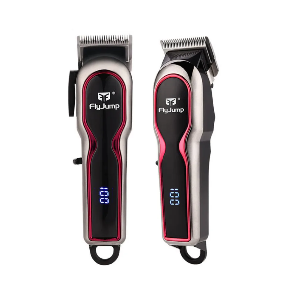 

Barber Professional Hair Clipper Electric Hair Trimmer For Men USB Rechargeable Beard Cutter Cordless Machine LED Display 495