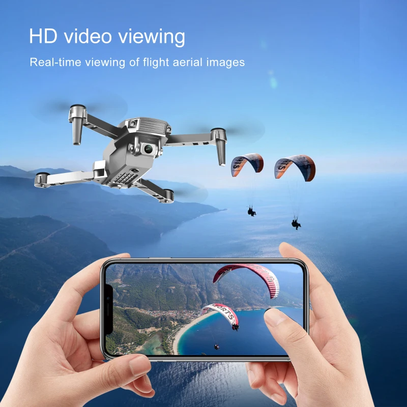 новый мини дрон s70pro silvergray дрон wi fi 4k hd дв