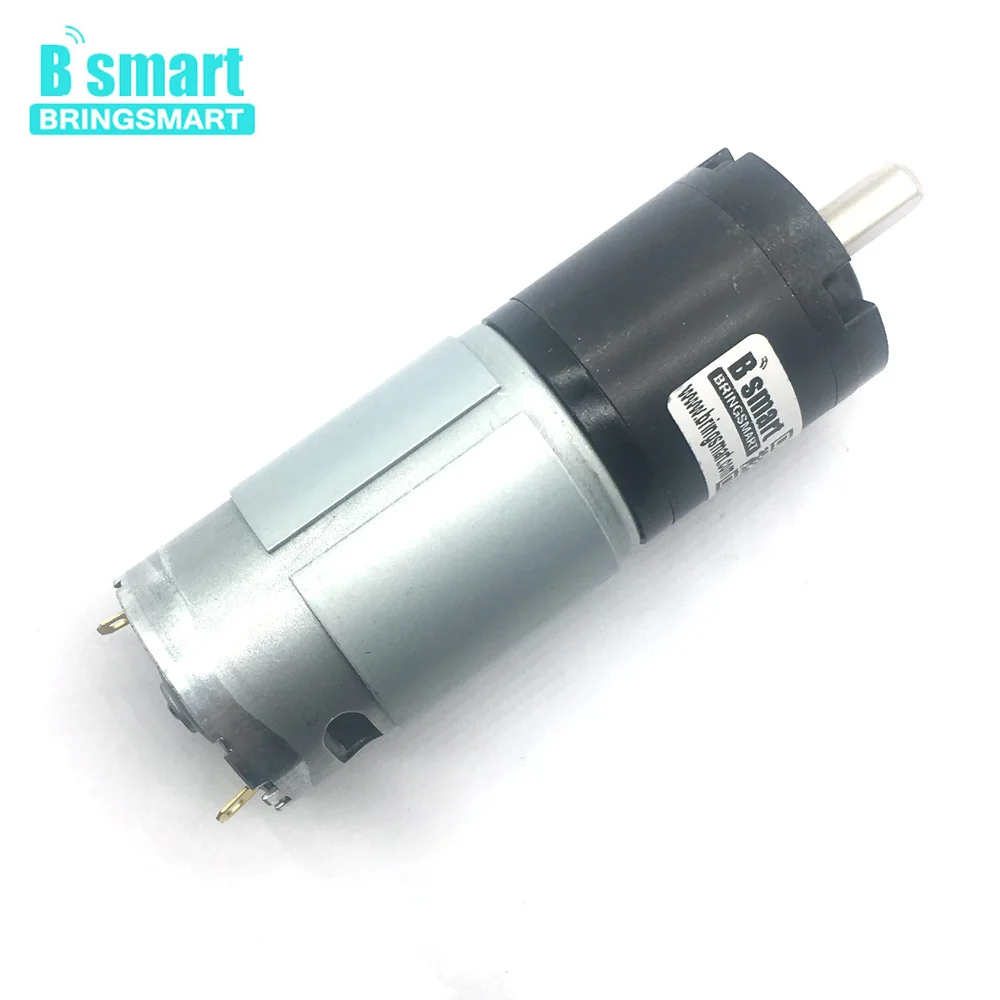 Bringsmart PG36-555 планетарный DC мотор-редуктор 12В низкоскоростной двигатель с высоким
