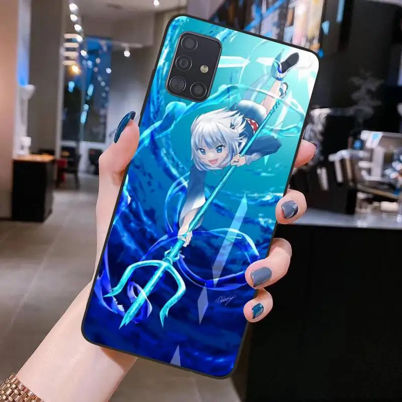 Чехол для телефона Hololive Gura Gawr Shark Girl для Samsung Galaxy S20 FE Plus Ultra S6 S7 Edge S8 S9 S10 5G Lite 2020.