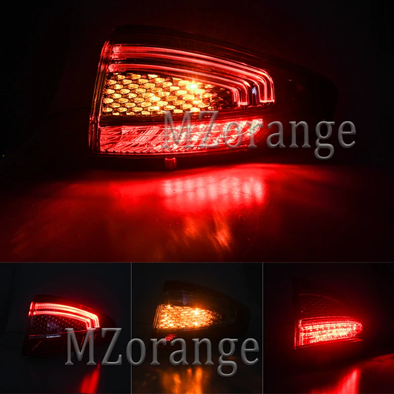 

MZORANGE Rear Tail Light For Ford Mondeo Fusion 2011-2012 BS71-13A603-AC Left/Right Outside Inside Rear Fog Light