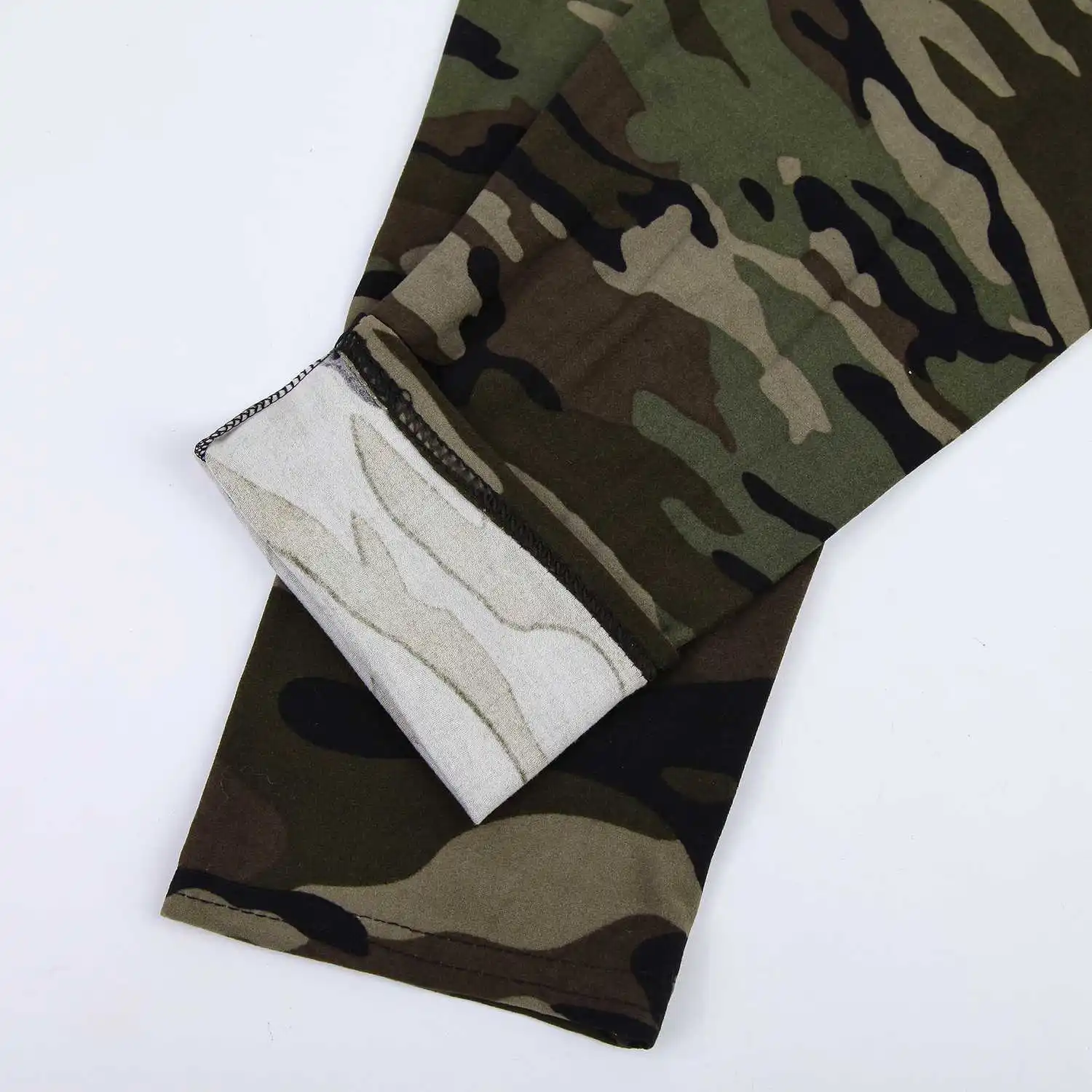 

New spring camouflage print leggings women's leggings stretch trousers casual pants women's high waist large size leggings