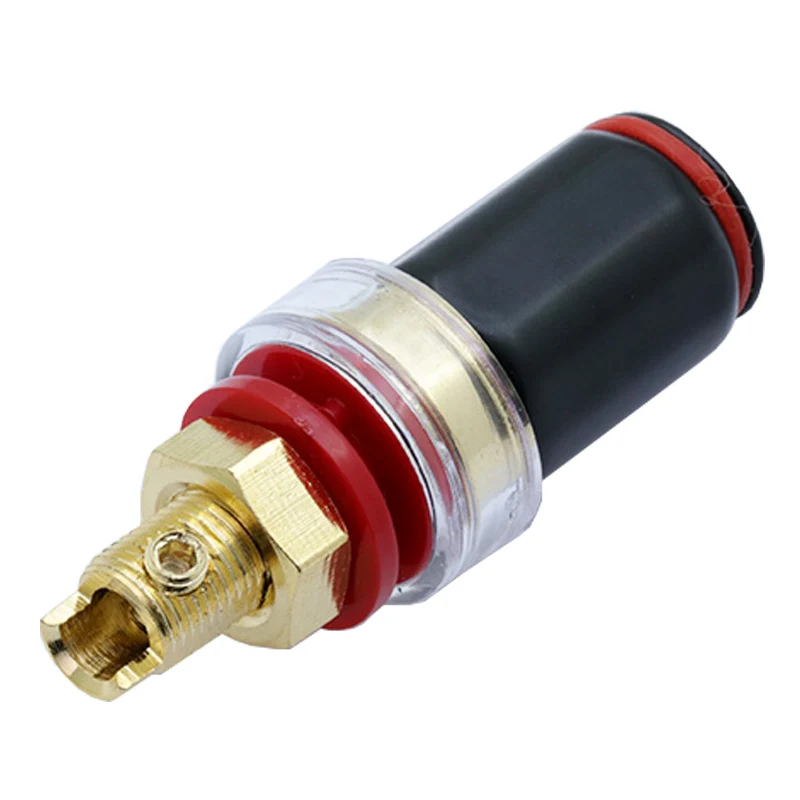 100 шт. позолоченные клеммы из чистой меди для Hi Fi колонок блок усилитель аудио 50 мм