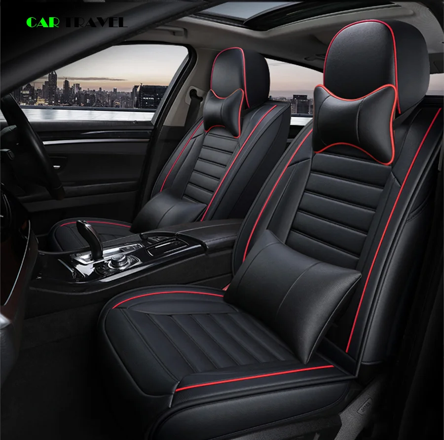 Кожа авто чехлы на сиденья для peugeot 206 3008 2008 307 507 508 кіа cerato Chevrolet Orlando mitsubishi lancer автокресла