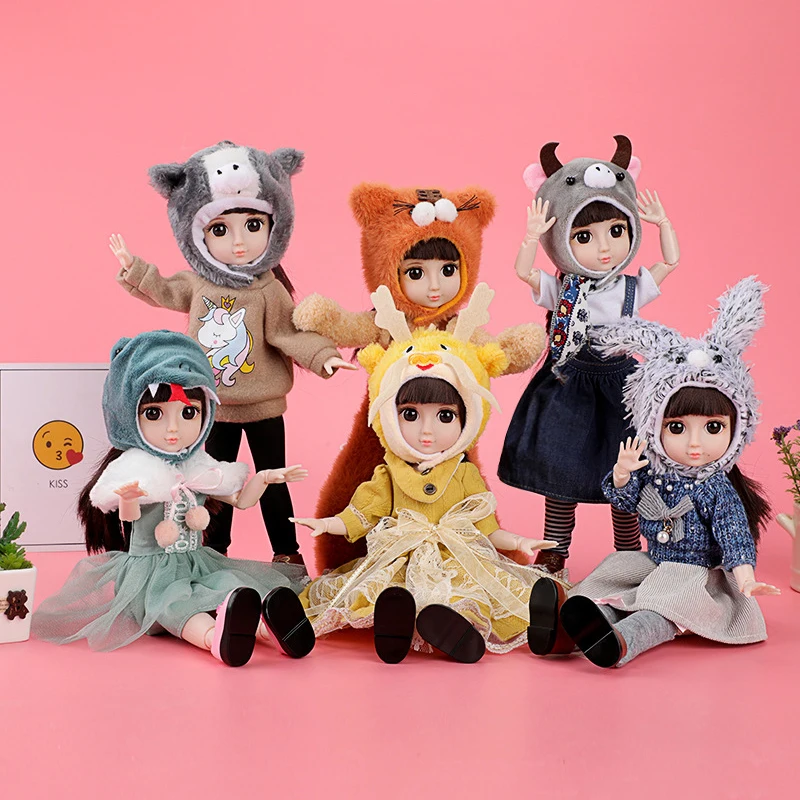 

1/6 модная кукольная одежда 30 см BJD кукла DIY одеваются китайского зодиака в богемном стиле Стиль красивые платья, одежда Костюм Куклы Аксессуа...