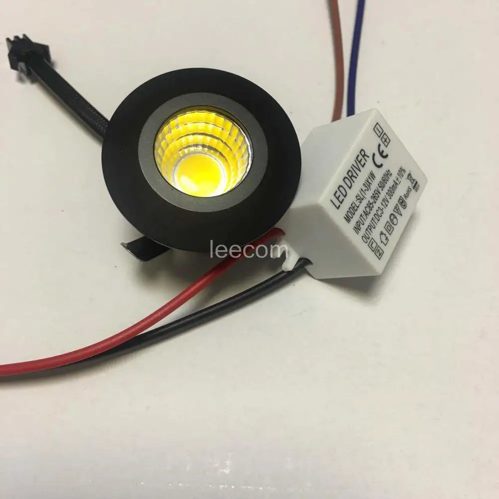 Ac85 265v 3 Вт Новый монолитный блок точек 12 шт. Регулируемый Светодиодный точечный