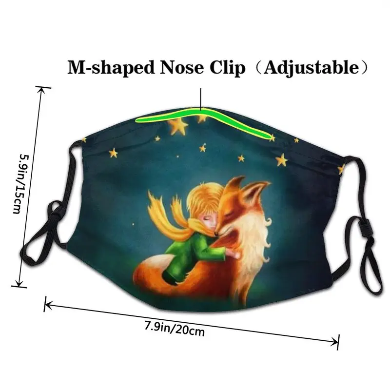 С принтом Маленький принц сказка смываемая маска для лица взрослых и штаны с