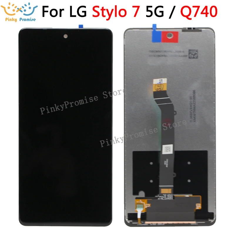 6 8 дюйма для LG Stylo 7 5G ЖК-дисплей кодирующий преобразователь сенсорного экрана в
