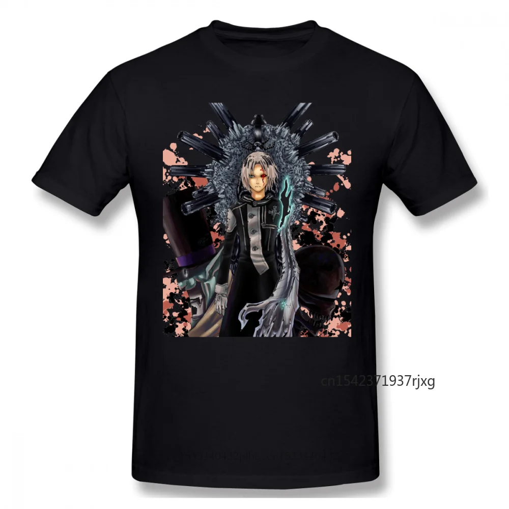 

Fasion Print Funny T Shirts D Gray- Allen Walker Yu Kanda Anime Fashion Streetwear Clothing Lycra Casual O-Neck