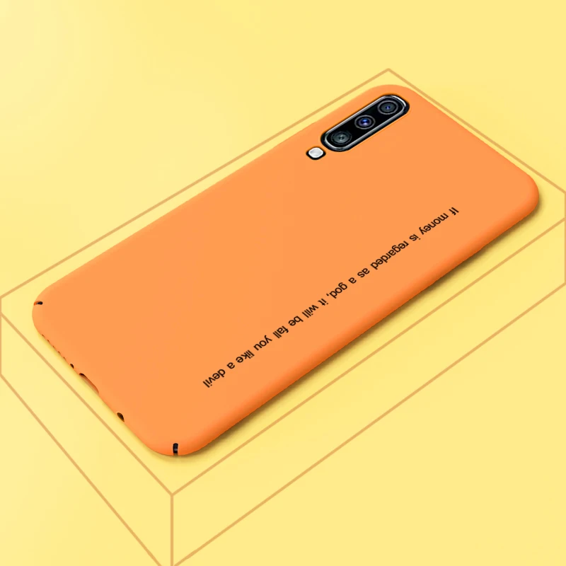 ADKO модный ультратонкий с матовой поверхностью задняя Жесткий Чехол для ПК samsung A70