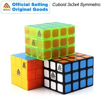 witeden 3x3x4 cuboid magic cube 1c 334 symmetric cubo professional speed neo cube puzzle transparent antistress toys