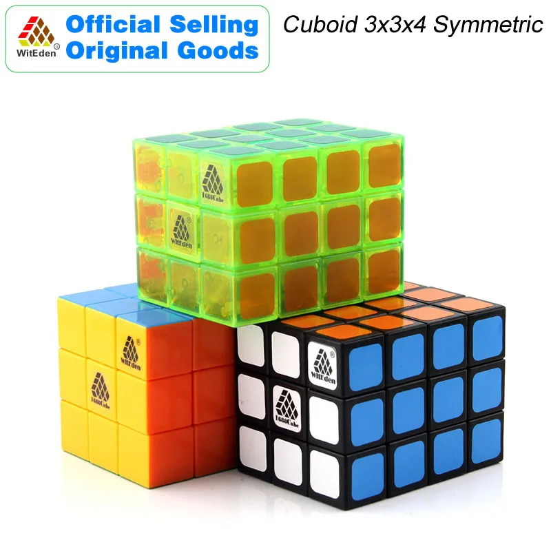 WitEden 3x3x4 Cuboid магический куб 1C 334 симметричный профессиональный скоростной неокуб