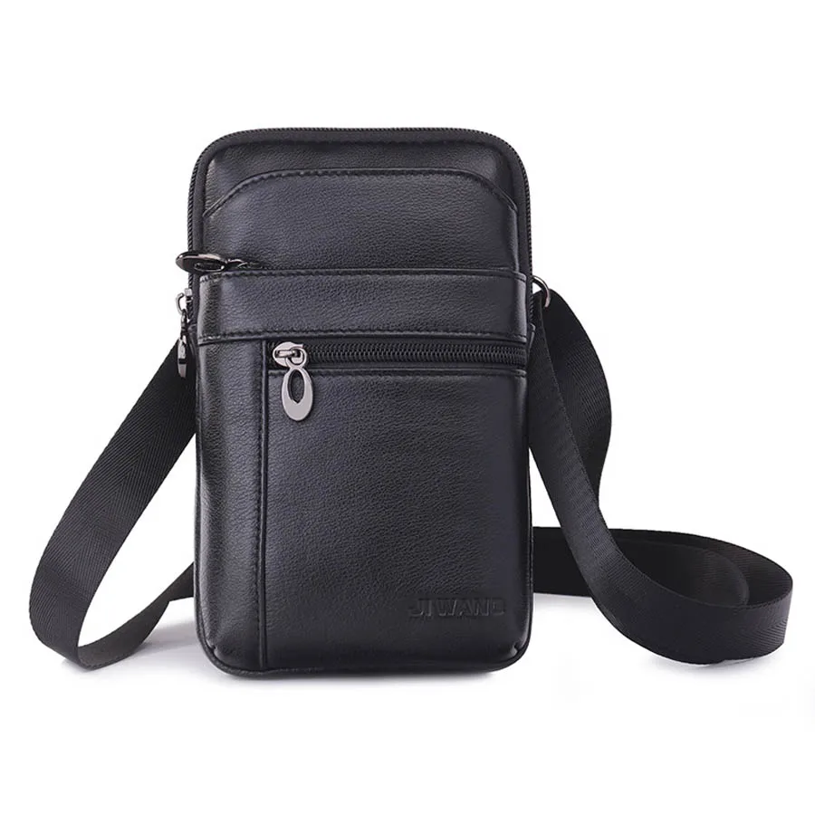 Сумка мессенджер Мужская через плечо из натуральной воловьей кожи саквояж на