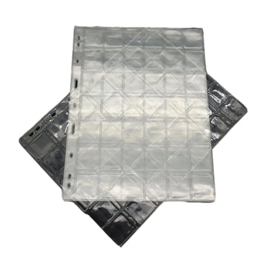 

42 Grids Coin collection Album page below 28mm Coins have Anti-slip cover Coin Hold Book Coin collection live page1 Sheet