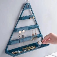 jewelry display stand triangle earring holder home desktop earring ring bracelet storage rack necklace jewelry holder shop decor