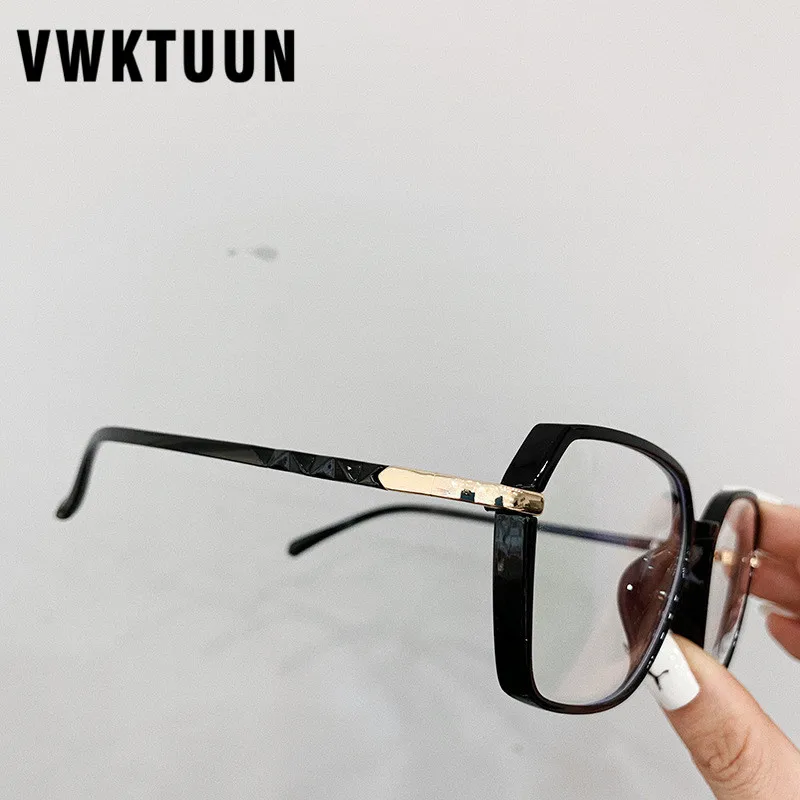 Оправа для очков VWKTUUN оправа TR90 геометрической формы мужчин и женщин при