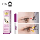 Оригинальные натуральные лекарственные средства для роста ресниц, увеличение объема ресниц, красная коробка