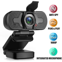1080p hd webcam with cover mic pc desktop web camera mini computer webcamera free driver video conference recording work