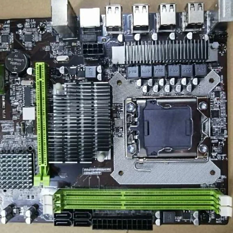 Материнская плата X58 PRO2 поддерживает серверную память RECC LGA1366 четырехъядерный