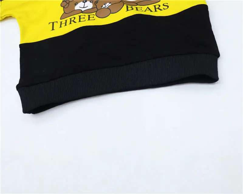 

2020 New Spring Children Toddler Clothing Baby Boys Girl Clothes Suit Kids Sports bears Hoodies Pants 2pcs/Sets Infant Tracksuit