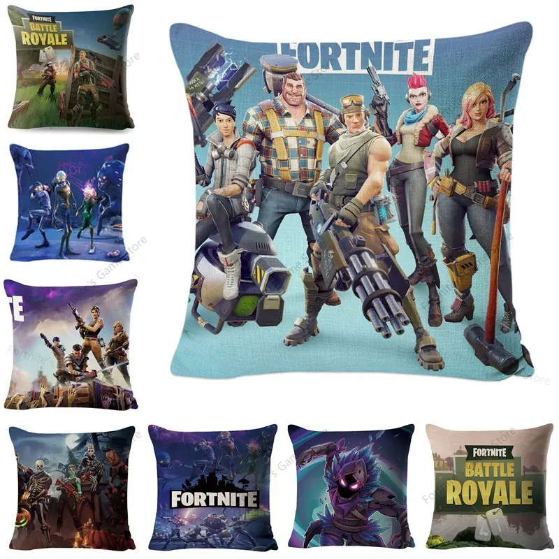 Fortnite наволочка с рисунком из аниме Декоративные Чехлы для подушек подушка игр