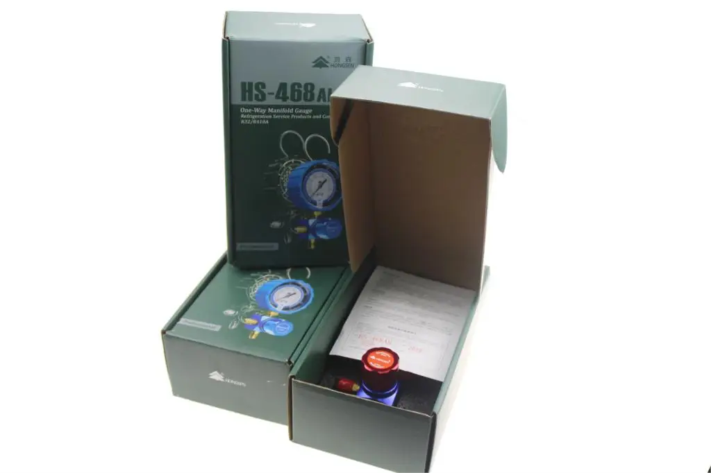 HS 468AH 468AL Freon односторонний манометр для автомобильного кондиционера R410A