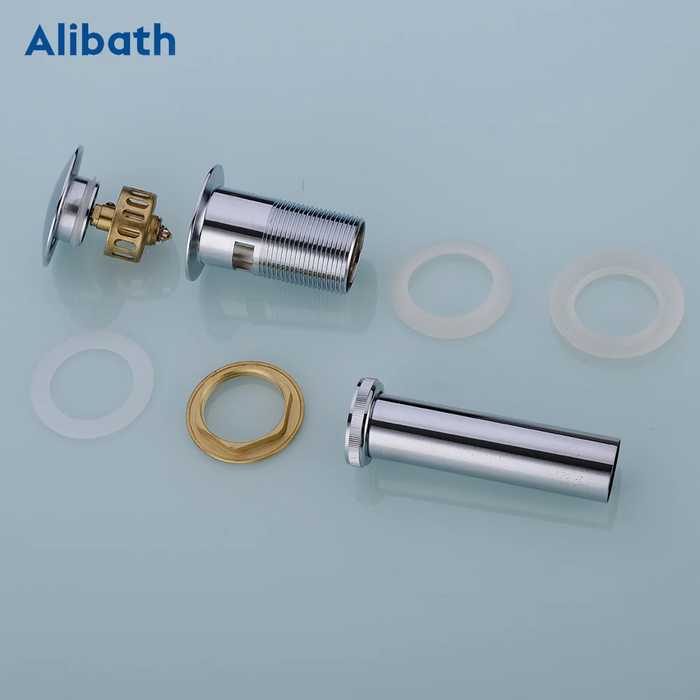 Латунный сливной черный/хромированный/золотой/розовое золото/ORB ванная комната