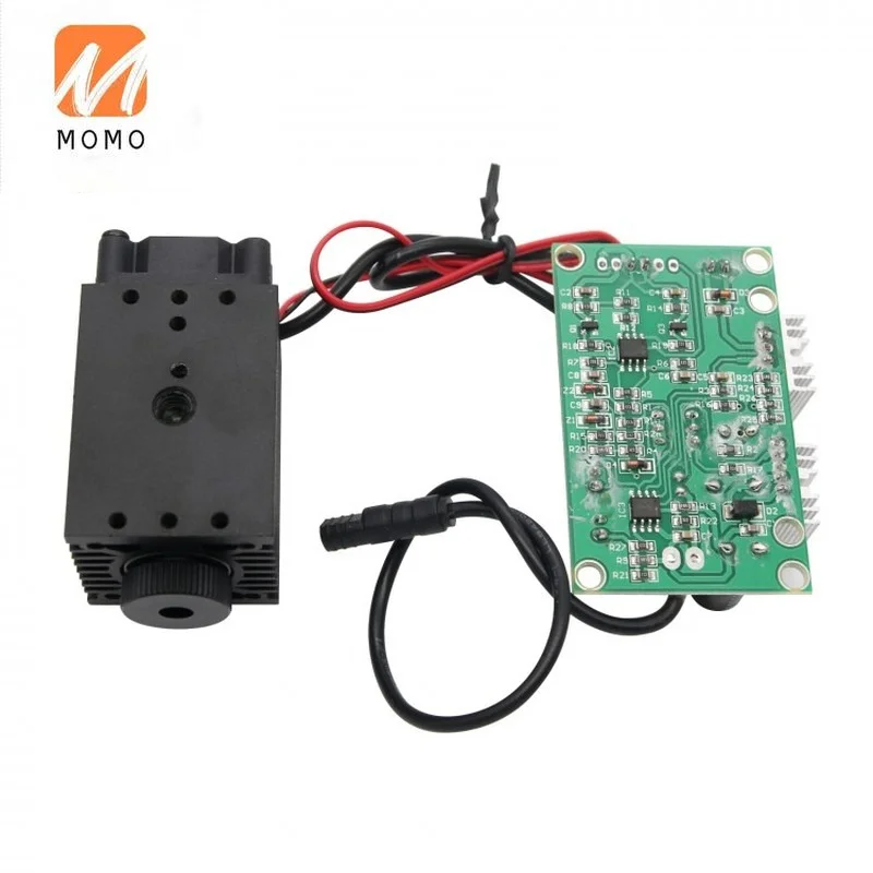 450nm 1.6W Blue Laser Diode Module Line Type Tunable with 12V 2A Drive Board | Дом и сад