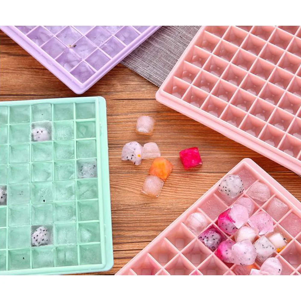 60/96 кубиков льда плесень лоток пластиковый дом морозильник чайник Плесень