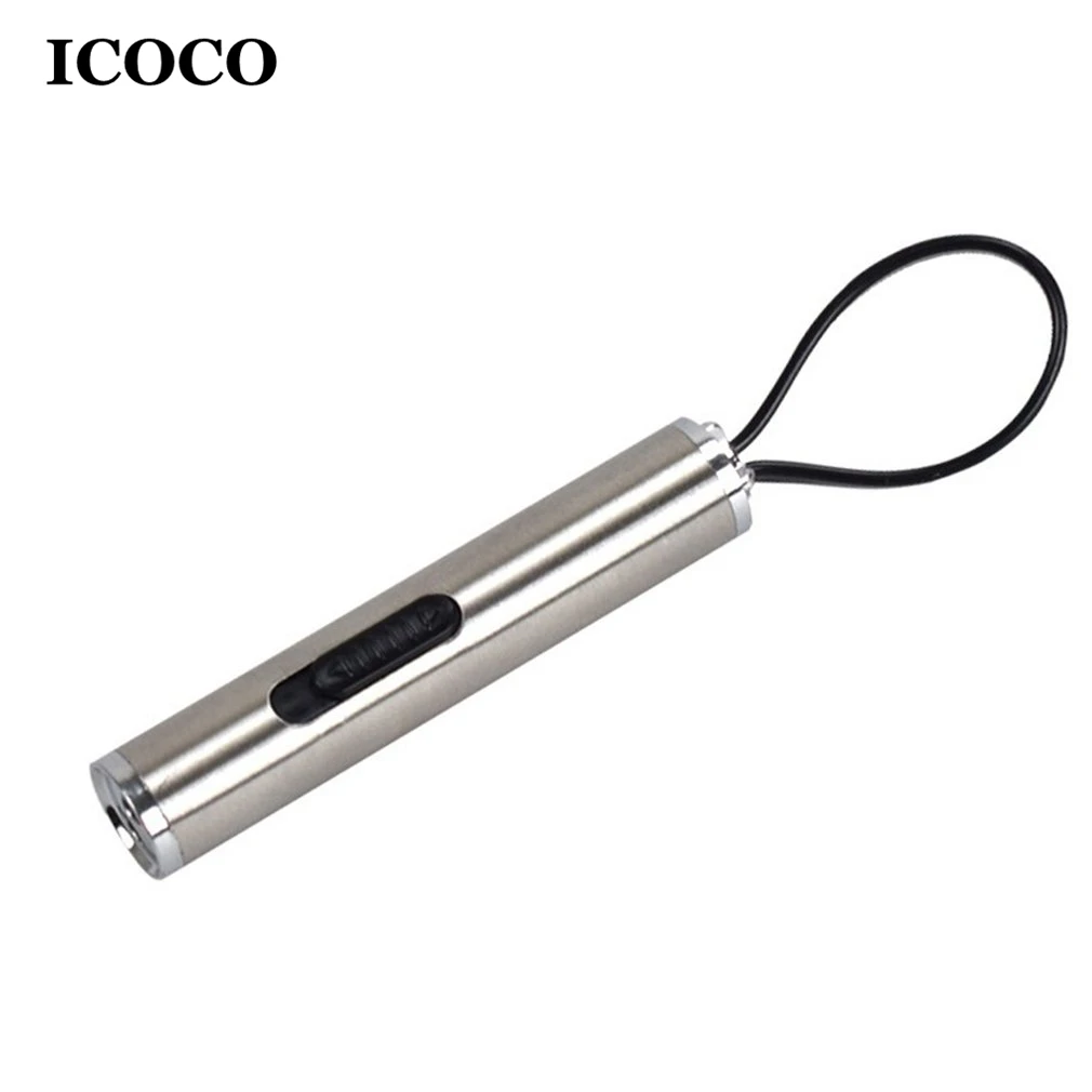 2 в 1 портативная мини светодиодная УФ многофункциональная вспышка фонарик