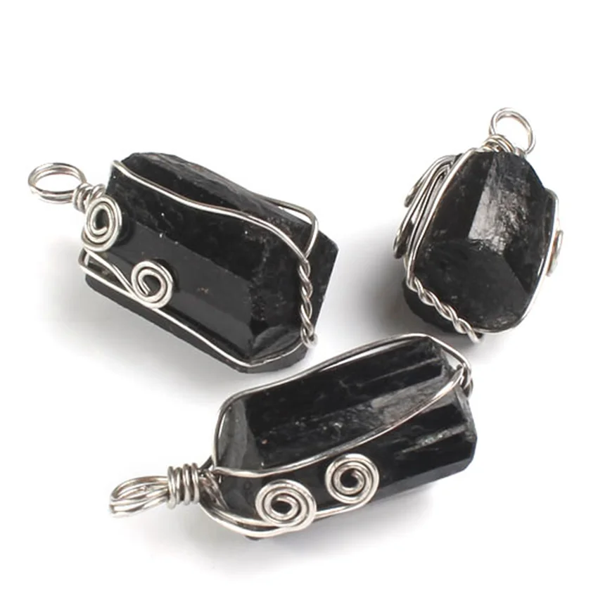 KFT естественный неправильной формы черный турмалин рейки сырые Чакра Исцеление с