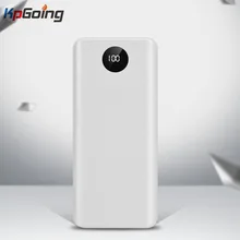 QC 3,0 Быстрая зарядка USB внешний аккумулятор зарядное устройство коробка светодиодный цифровой дисплей светильник 8*18650 зарядное устройство коробка для huawei Iphone